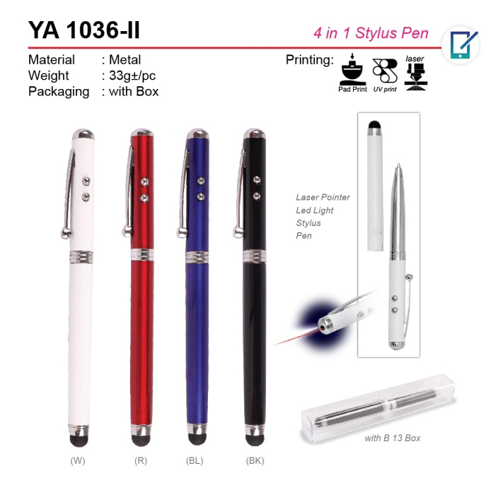 4-in-1-stylus-pen-YA1036-II 4 in 1 stylus pen YA1036-II