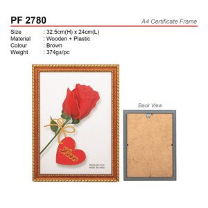 A4 Certificate Frame (PF2780)