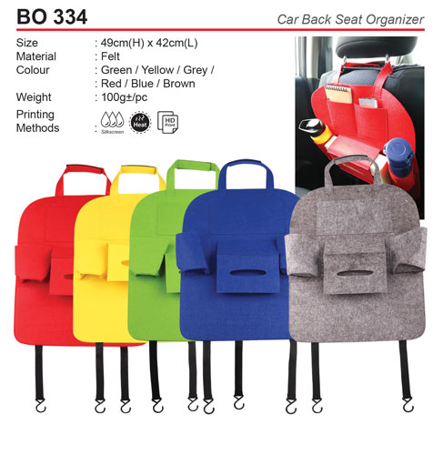 Car Seat Organiser (BO334)