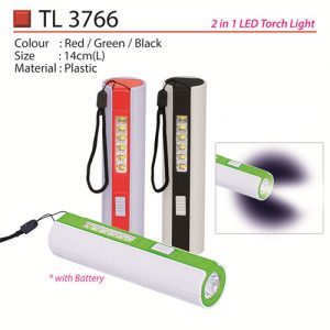2 in 1 LED Torchlight (TL3766)