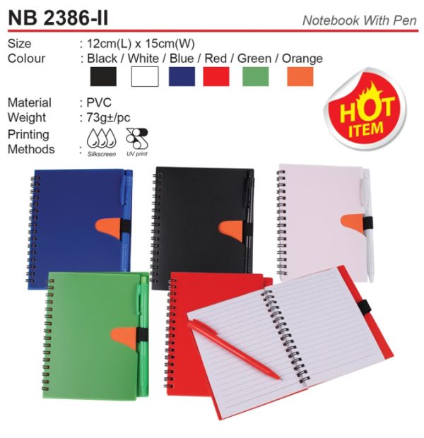 Notebook with pen (NB2386-II)