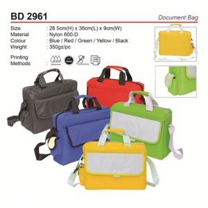 Colourful Document Bag (BD2961)