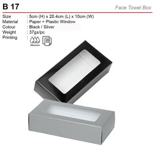 face towel box B17