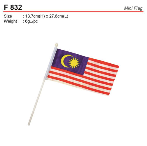 Mini Malaysia Flag (F832)