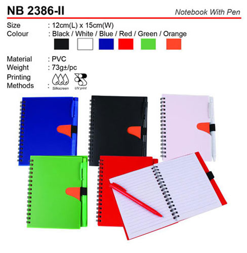 Notebook with pen (NB2386-II)