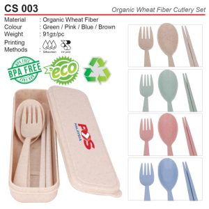 Eco Fiber Cutlery Set (CS003)
