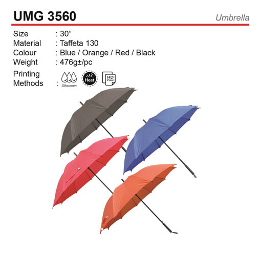 olid Color Golf Umbrella (UMG3560)
