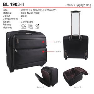 Classic Trolley Luggage Bag (BL1903-II)