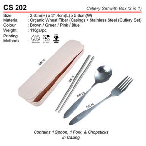 Cutlery set with box (CS202)
