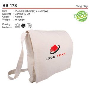 Cotton Sling Bag (BS178)