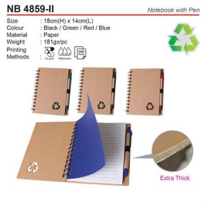 Notebook with pen (NB4859-II)