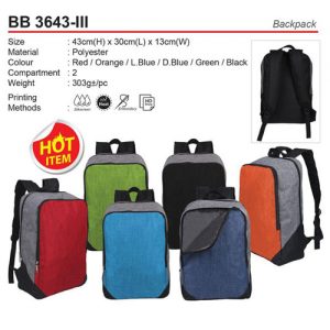 Backpack (BB3643-III)