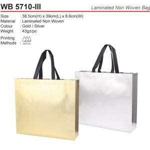 Laminated Non woven bag (WB5710-III)
