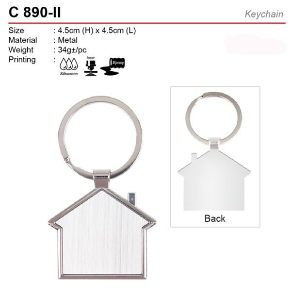 House Shape Keychain (C890-II)