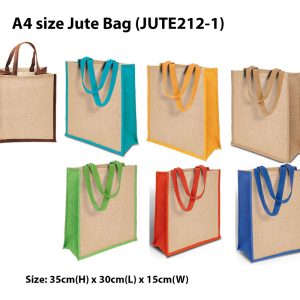 a4 size jute bag jute212-1