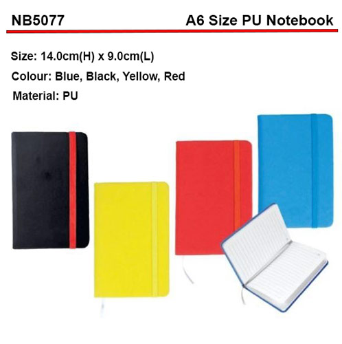 A6 PU notebook (NB5077)