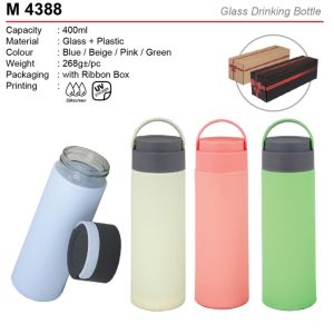 Glass Drinking Bottle (M4388)