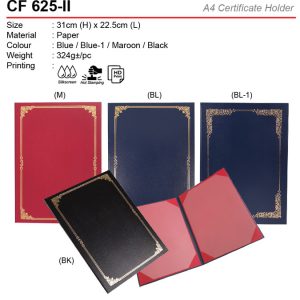 Certificate Folder (CF625-II)