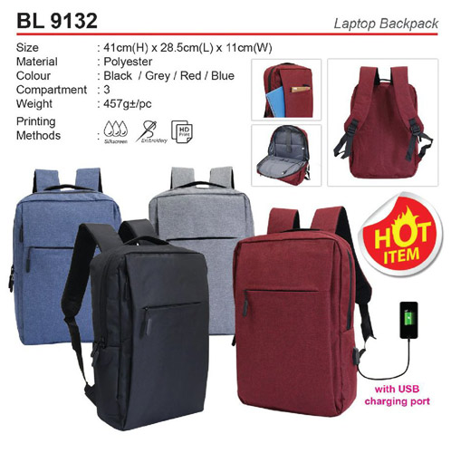 Budget Laptop Backpack (BL9132)