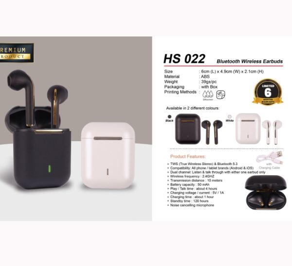 Wireless Earbuds (HS022)