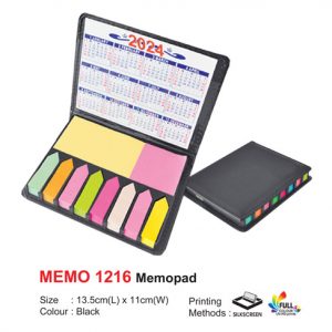 PU Memopad (MEMO1216)