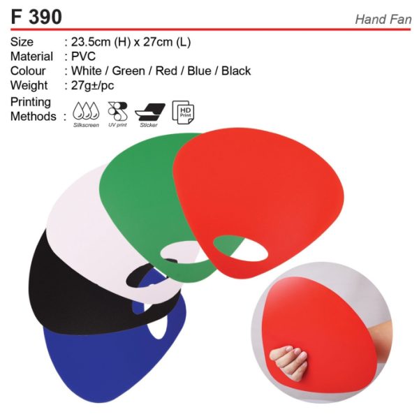 PVC Hand Fan (F390)