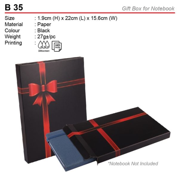 Gift Box for Notebook (B35)