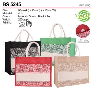 A3 Pattern Jute Bag (BS5245)