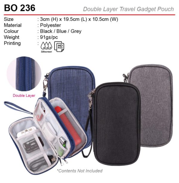 Travel Gadget Pouch (BO236)