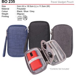 Travel Gadget Pouch (BO235)