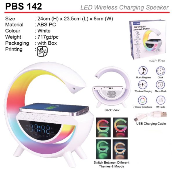 LED Wireless Charging Speaker (PBS142)