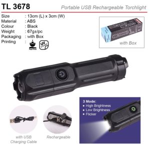 Rechargeable Torchlight (TL3678)