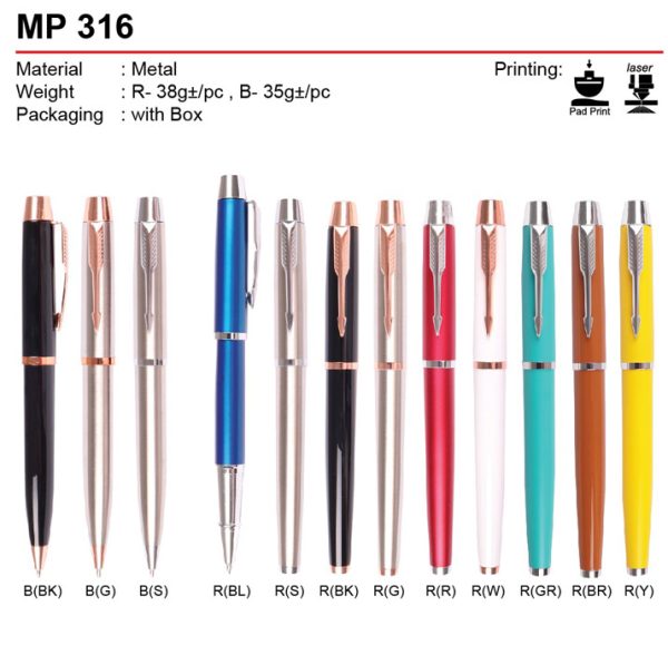 Metal pen MP316