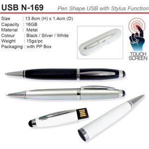Pen shape thumb drive (USB N-169)