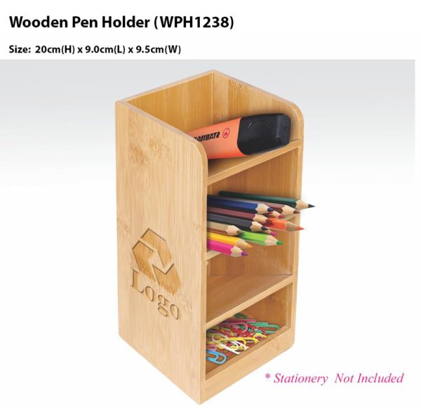 Wooden Pen Holder (WPH1238)