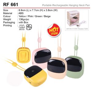 Rechargeable Hanging Fan (RF661)