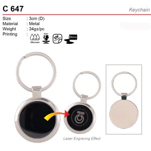metal keychain C647