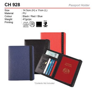 PU Passport Holder (CH928)