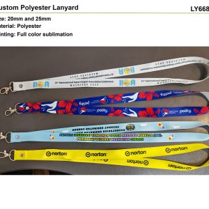 Custom Polyester Lanyard (LY6688)