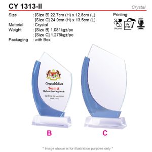 Crystal Trophy (CY1313-II)