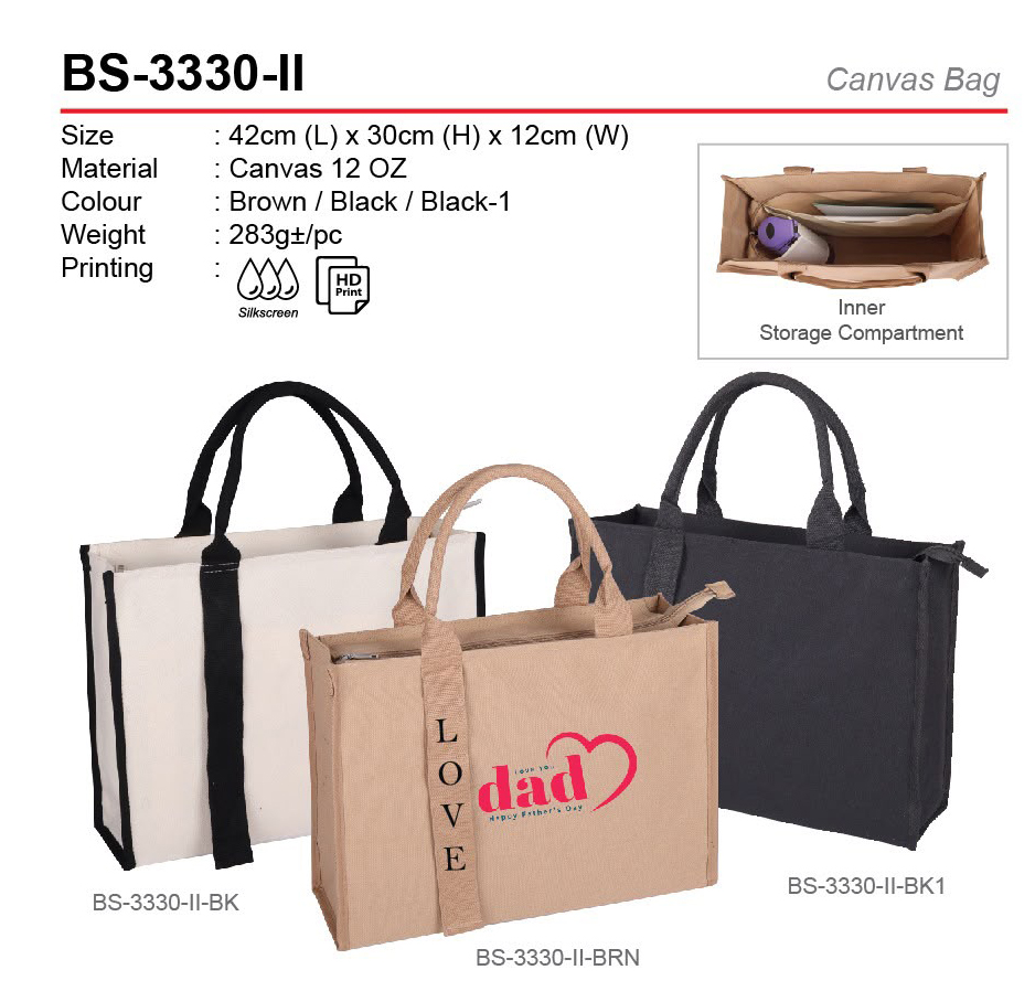 Canvas-bag-BS-3330-II canvas bag BS-3330-II